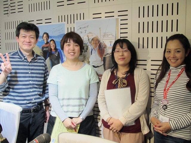 日向市役所こども課　貴田みゆき様、中山未姫様